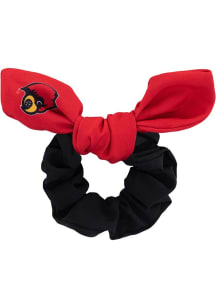 Louisville Cardinals Colorblock Womens Hair Scrunchie