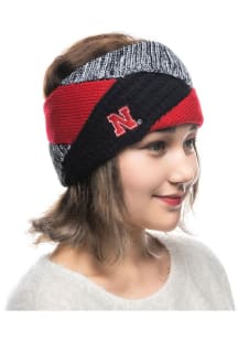 Criss Cross Nebraska Cornhuskers Womens Headband - Red