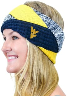 West Virginia Mountaineers Criss Cross Womens Headband