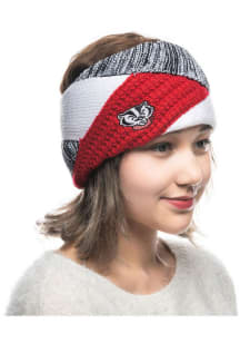 Criss Cross Wisconsin Badgers Womens Headband - Red