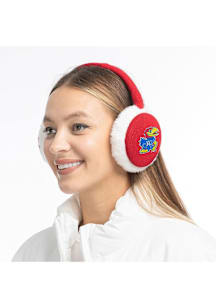 Kansas Jayhawks Fashion Knit Womens Ear Muffs