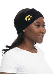 Fashion Knit Iowa Hawkeyes Womens Headband - Black