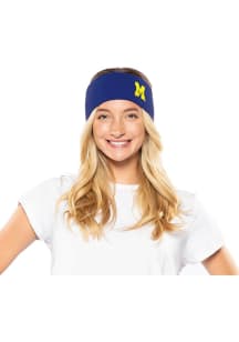 Fashion Knit Michigan Wolverines Womens Headband - Navy Blue