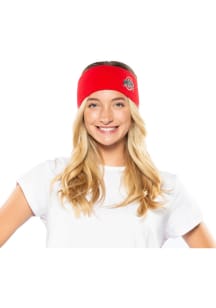 Fashion Knit Ohio State Buckeyes Womens Headband - Red