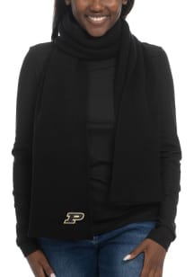 Fashion Knit Purdue Boilermakers Womens Scarf - Black