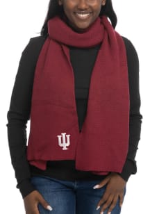 Fashion Knit Indiana Hoosiers Womens Scarf - Red