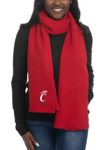 Fashion Knit Cincinnati Bearcats Womens Scarf - Red