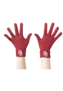 Oklahoma Sooners Fashion Knit Womens Gloves