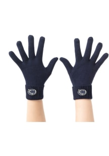 Fashion Knit Penn State Nittany Lions Womens Gloves - Navy Blue