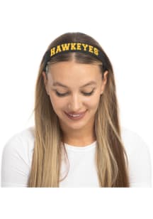 Hard Iowa Hawkeyes Womens Headband - Black