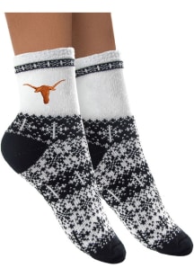 Texas Longhorns Holiday Womens Crew Socks