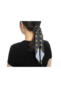 Mini Logo Iowa Hawkeyes Womens Hair Scrunchie - Black