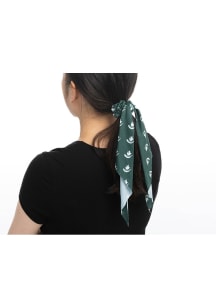 Mini Logo Michigan State Spartans Womens Hair Scrunchie - Green