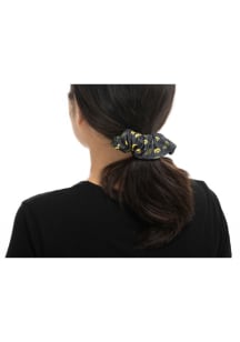 Paisley Print Iowa Hawkeyes Womens Hair Scrunchie - Black