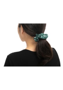 Paisley Print Michigan State Spartans Womens Hair Scrunchie - Green