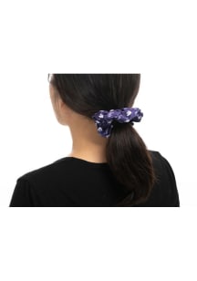 Paisley Print K-State Wildcats Womens Hair Scrunchie - Purple