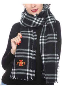 Iowa State Cyclones Plaid Blanket Womens Scarf