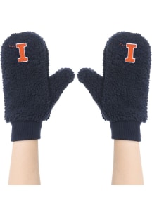 Sherpa Illinois Fighting Illini Womens Gloves - Navy Blue