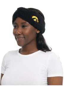 Sherpa Knot Iowa Hawkeyes Womens Headband - Black