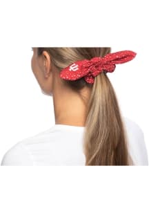 Speckle Indiana Hoosiers Womens Hair Scrunchie - Red