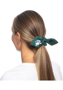 Speckle Michigan State Spartans Womens Hair Scrunchie - Green