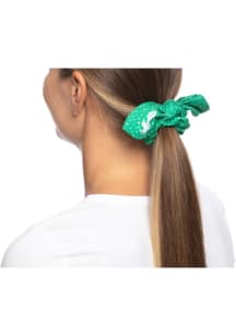 North Texas Mean Green Speckle Womens Hair Scrunchie