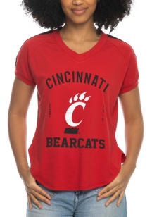 Cincinnati Bearcats Hot Mama Short Sleeve T-Shirt - Red