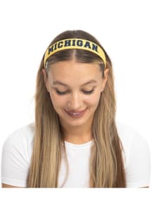 Hard Michigan Wolverines Womens Headband -