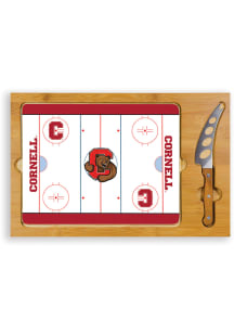 Cornell Big Red Icon Glass Top Cutting Board