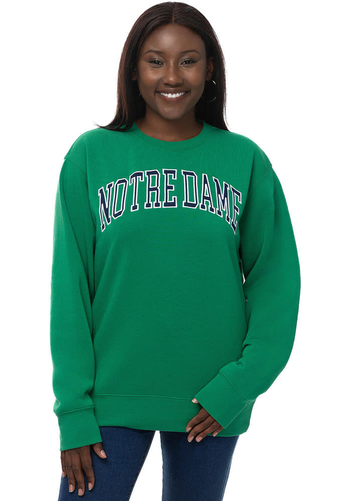 Notre Dame Fighting Irish Womens KELLYGREEN Sport Fleece Long