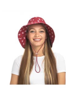 Oklahoma Sooners Red Mini Logo Floppy Mens Bucket Hat