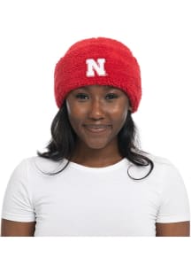 Sherpa Nebraska Cornhuskers Womens Knit Hat - Red