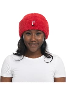 Sherpa Cincinnati Bearcats Womens Knit Hat - Red