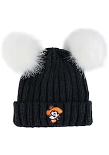 Oklahoma State Cowboys Orange Two Pom Youth Knit Hat