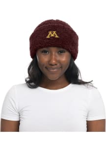 Sherpa Minnesota Golden Gophers Womens Knit Hat - Red