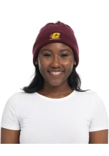 Central Michigan Chippewas Red Fashion Knit Womens Knit Hat