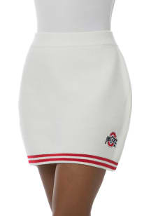 Womens White Ohio State Buckeyes Victory Skirt