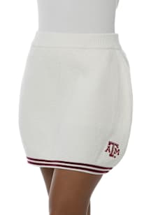 Texas A&M Aggies Womens White Victory Skirt