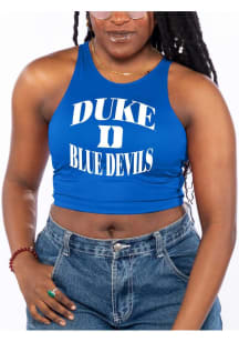 Duke Blue Devils Womens Blue First Down Tank Top
