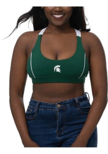 Womens Green Michigan State Spartans Blitz Tank Top