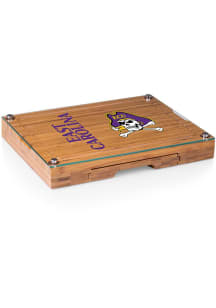 East Carolina Pirates Concerto Tool Set and Glass Top Cheese Serving Tray