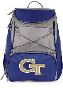 Picnic Time GA Tech Yellow Jackets Blue PTX Cooler Backpack