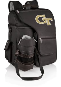 Picnic Time GA Tech Yellow Jackets Black Turismo Cooler Backpack