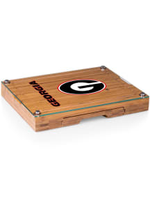 Georgia Bulldogs Concerto Tool Set and Glass Top Cheese Serving Tray