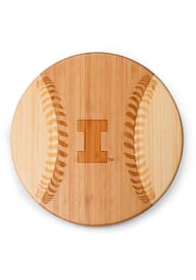 Illinois Fighting Illini Home Run Baseball Cutting Board