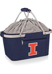 Blue Illinois Fighting Illini Metro Collapsible Basket Cooler