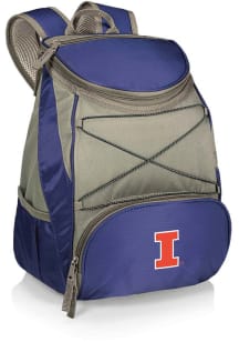 Picnic Time Illinois Fighting Illini Blue PTX Cooler Backpack