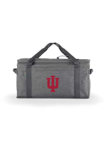 Grey Indiana Hoosiers 64 Can Collapsible Cooler