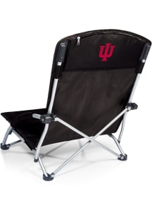 Black Indiana Hoosiers Tranquility Beach Folding Chair