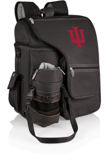 Picnic Time Indiana Hoosiers Black Turismo Cooler Backpack